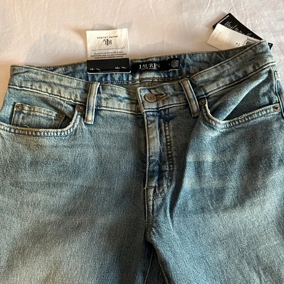 NWT Ralph Lauren Women's Straight Leg Jeans sz 27 (size 4) - Picture 7 of 10